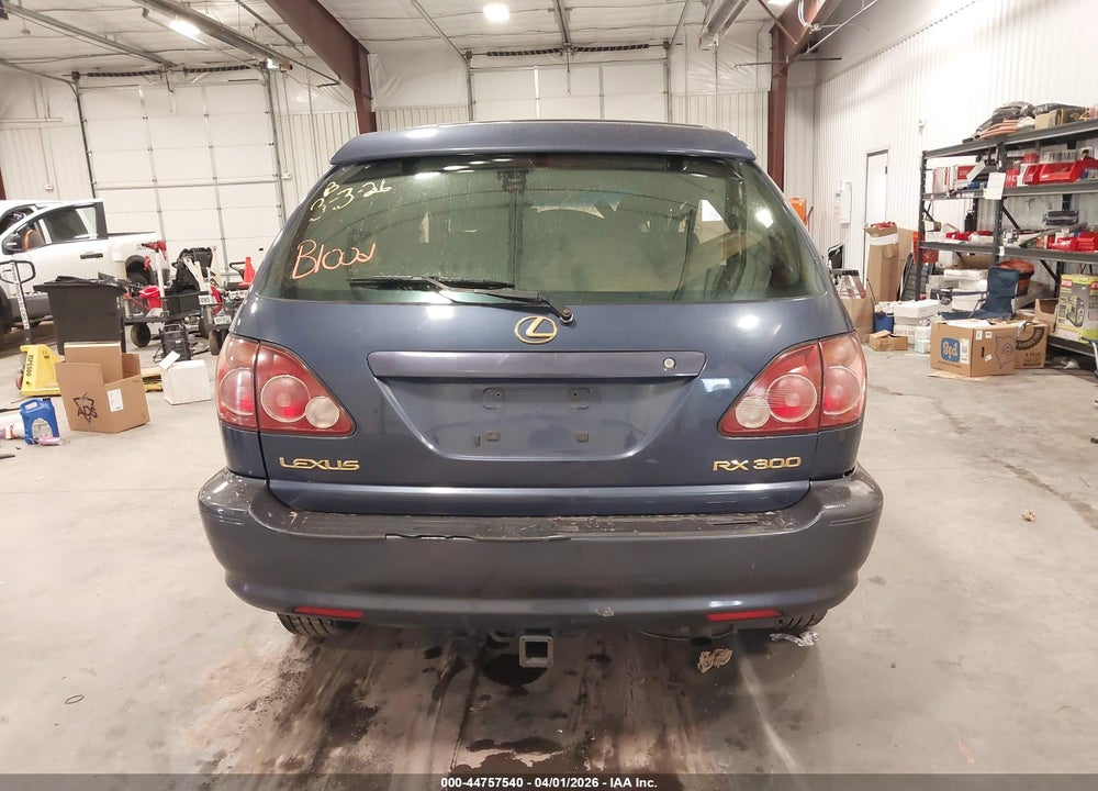 1999 LEXUS RX 300 VIN: JT6HF10U2X0060728
