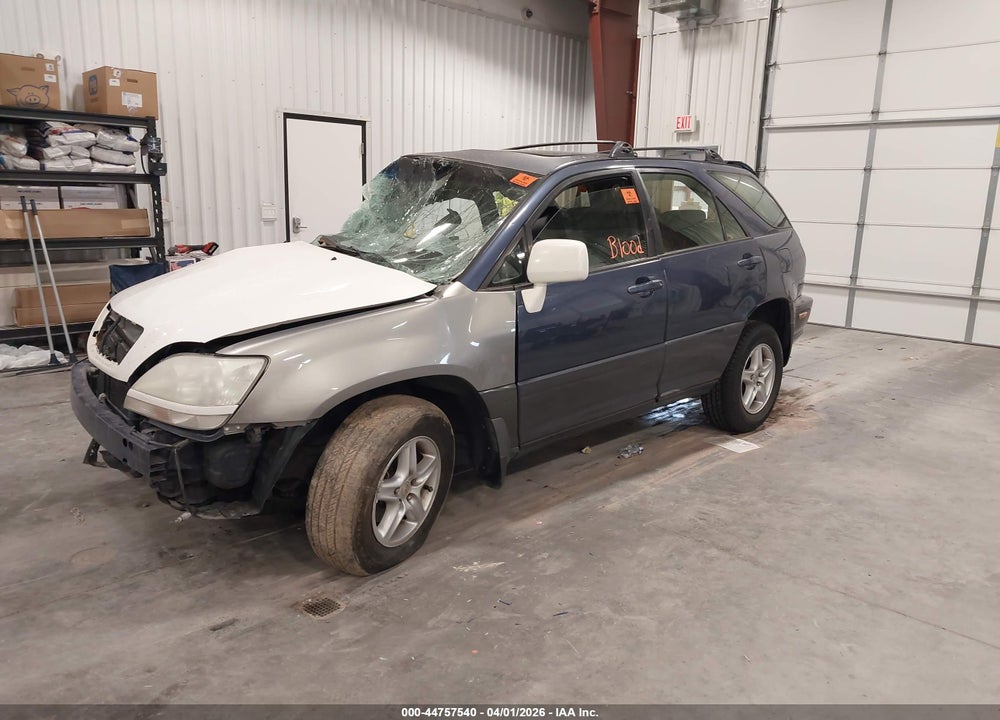 1999 LEXUS RX 300 VIN: JT6HF10U2X0060728