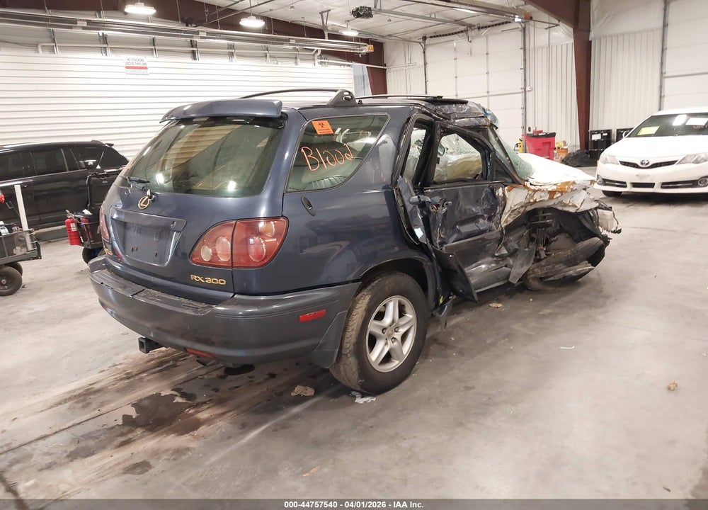 1999 LEXUS RX 300 VIN: JT6HF10U2X0060728