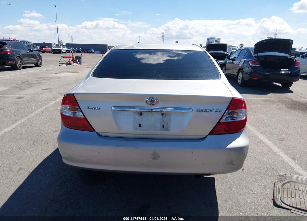 2003 TOYOTA CAMRY XLE VIN: JTDBE32KX30232409