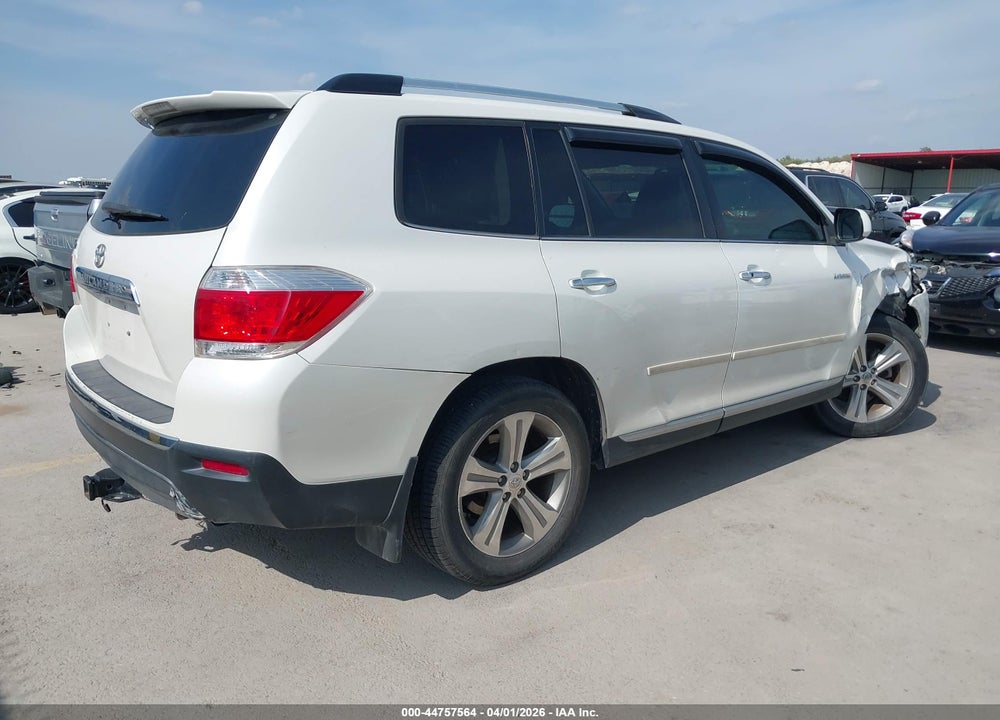 2012 TOYOTA HIGHLANDER LIMITED V6 VIN: 5TDYK3EH0CS068037