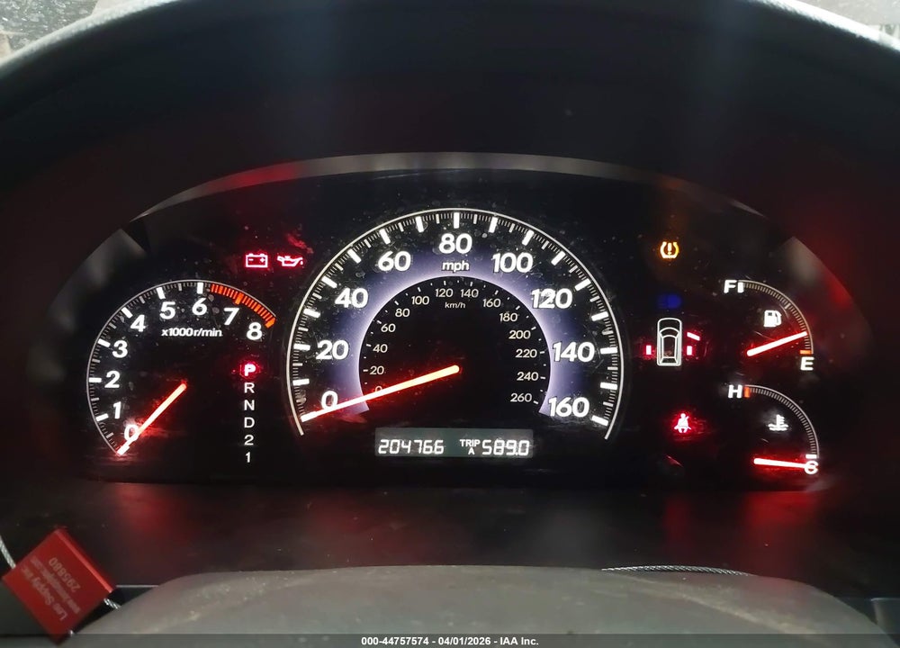 2010 HONDA ODYSSEY EX-L VIN: 5FNRL3H65AB056740