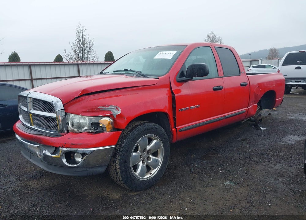 2002 DODGE RAM 1500 ST VIN: 1D7HU18N72S646789