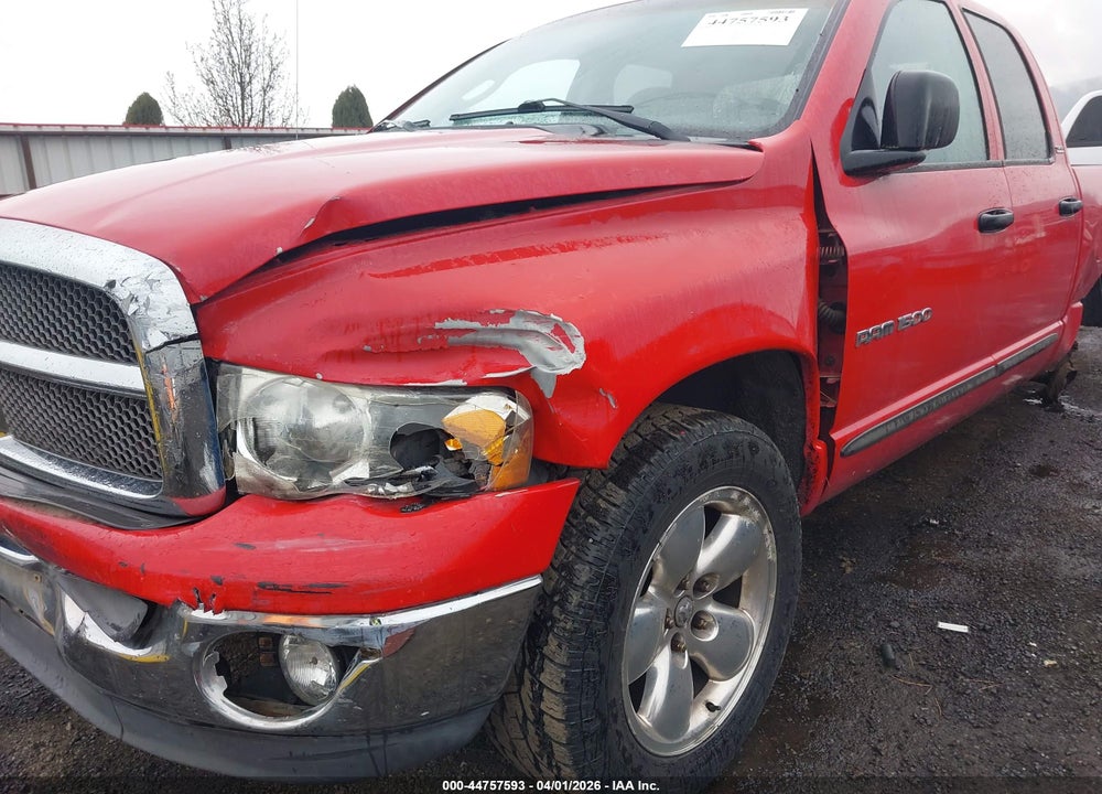 2002 DODGE RAM 1500 ST VIN: 1D7HU18N72S646789