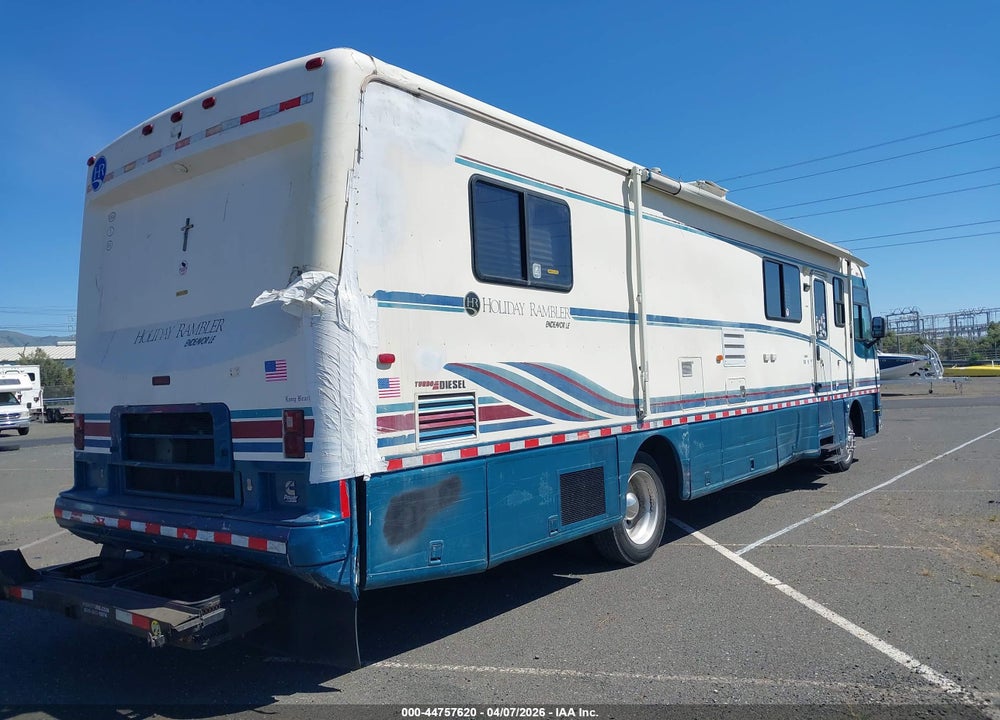 1996 FREIGHTLINER CHASSIS X LINE MOTOR HOME VIN: 4UZR6DR11T2307500