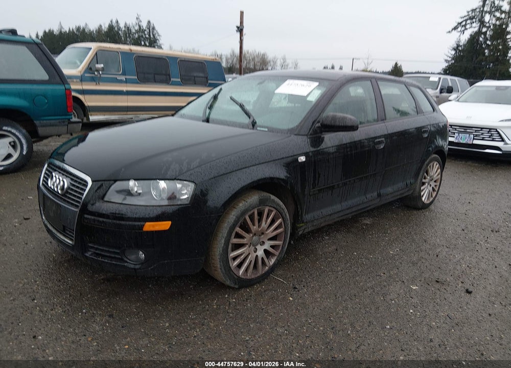 2007 AUDI A3 2.0T VIN: WAUNF78P67A075222