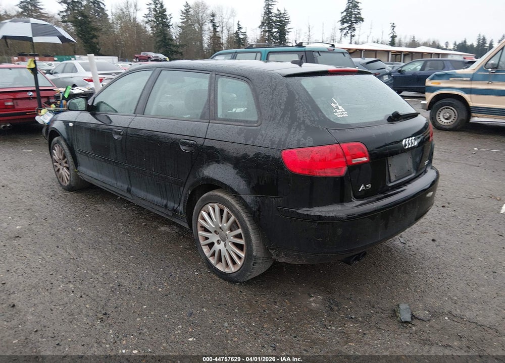 2007 AUDI A3 2.0T VIN: WAUNF78P67A075222