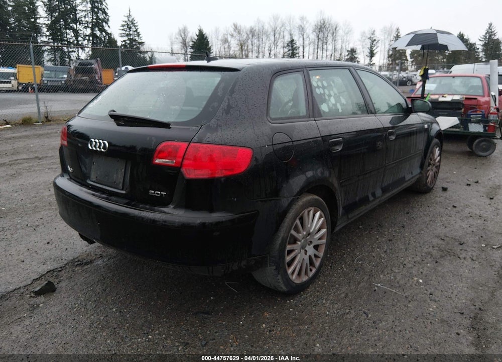 2007 AUDI A3 2.0T VIN: WAUNF78P67A075222
