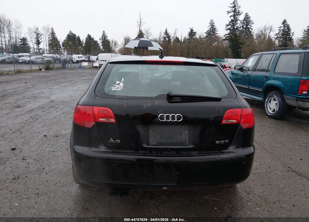 2007 AUDI A3 2.0T VIN: WAUNF78P67A075222