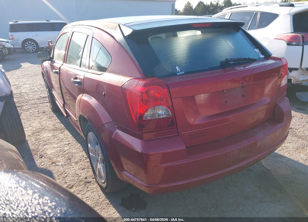 2007 DODGE CALIBER SXT VIN: 1B3HB48B87D520817