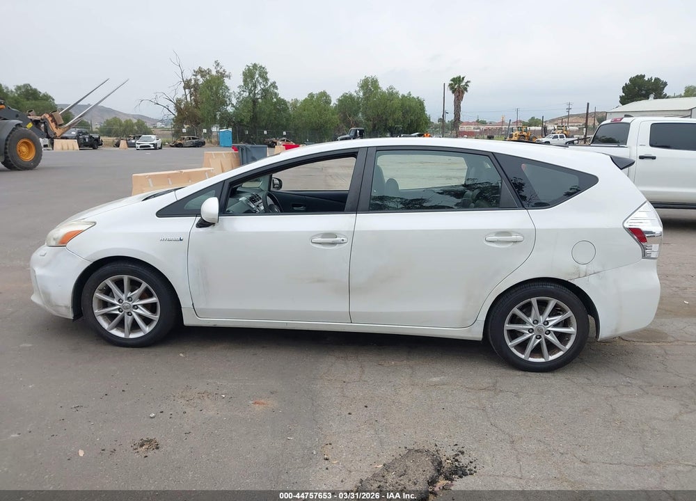 2012 TOYOTA PRIUS V FIVE VIN: JTDZN3EU0C3059431