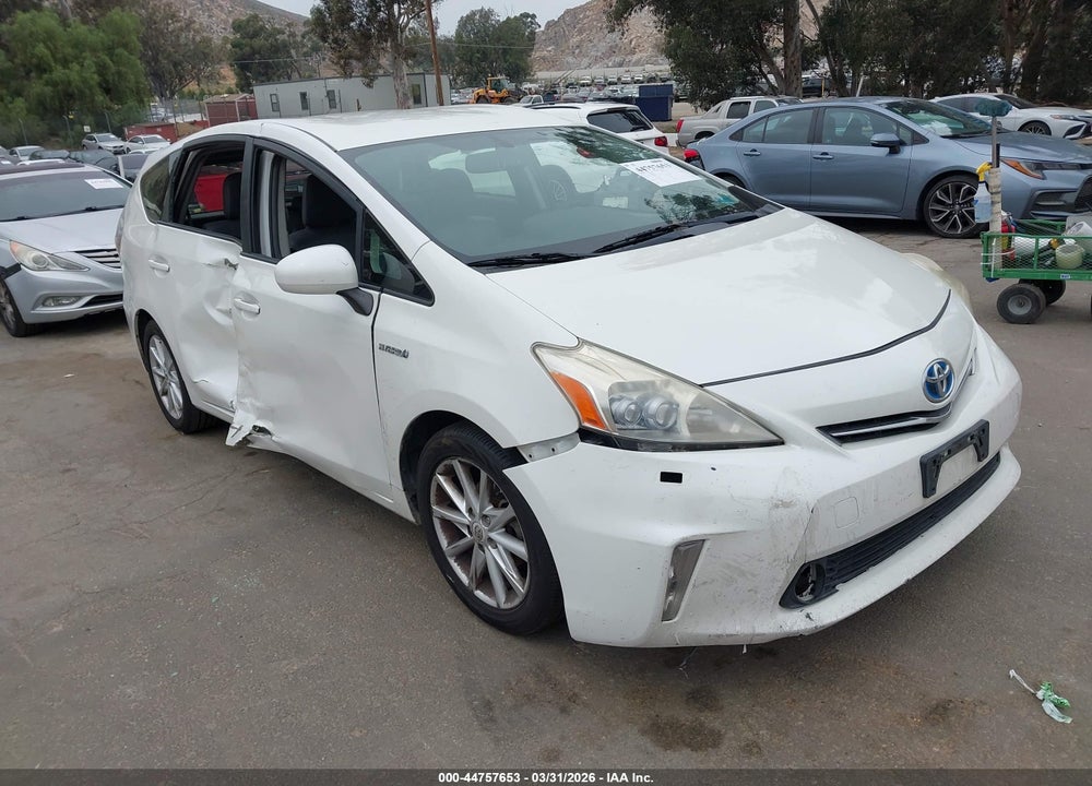 2012 TOYOTA PRIUS V FIVE VIN: JTDZN3EU0C3059431