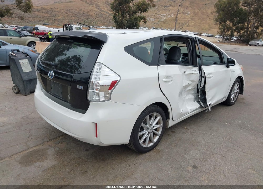2012 TOYOTA PRIUS V FIVE VIN: JTDZN3EU0C3059431