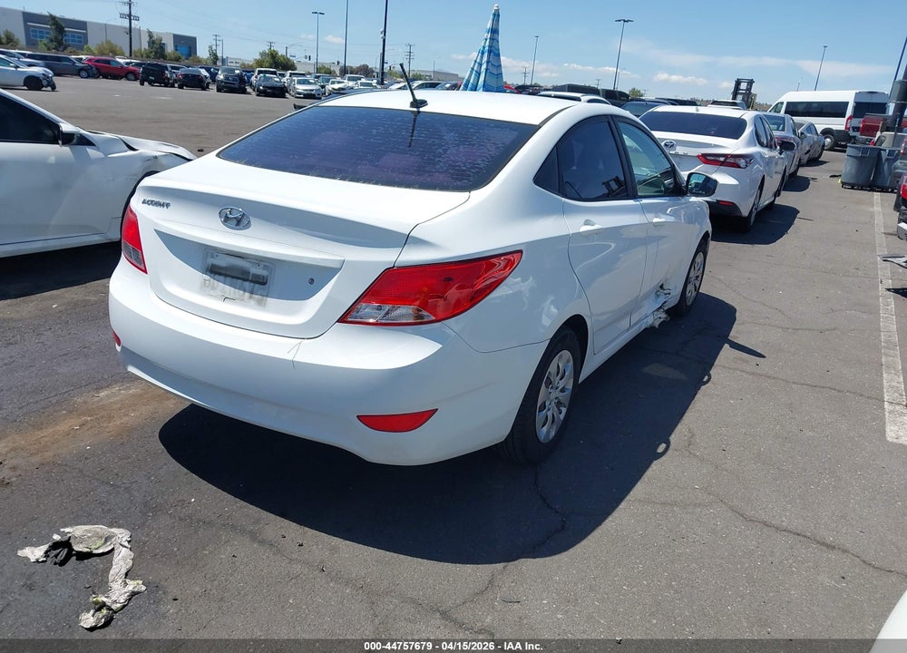 2017 HYUNDAI ACCENT SE VIN: KMHCT4AE8HU272253