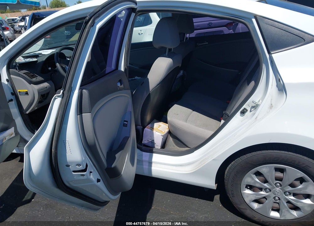 2017 HYUNDAI ACCENT SE VIN: KMHCT4AE8HU272253
