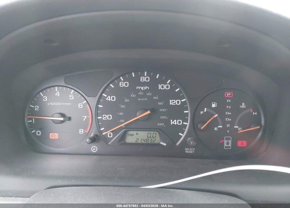 2001 HONDA ACCORD 2.3 EX VIN: 1HGCG66851A098318