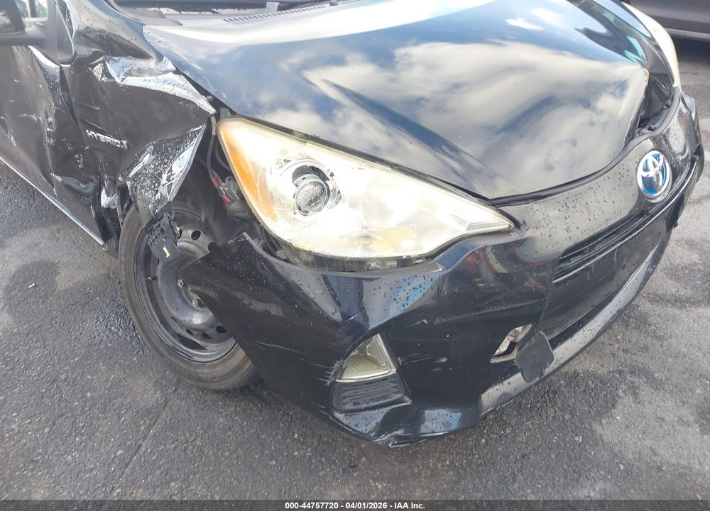 2012 TOYOTA PRIUS C TWO VIN: JTDKDTB33C1504675