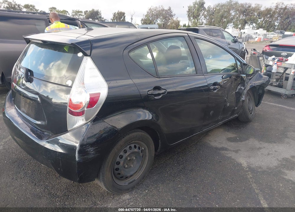 2012 TOYOTA PRIUS C TWO VIN: JTDKDTB33C1504675