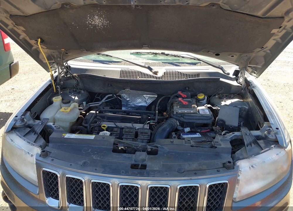 2012 JEEP COMPASS LATITUDE VIN: 1C4NJDEB2CD616297