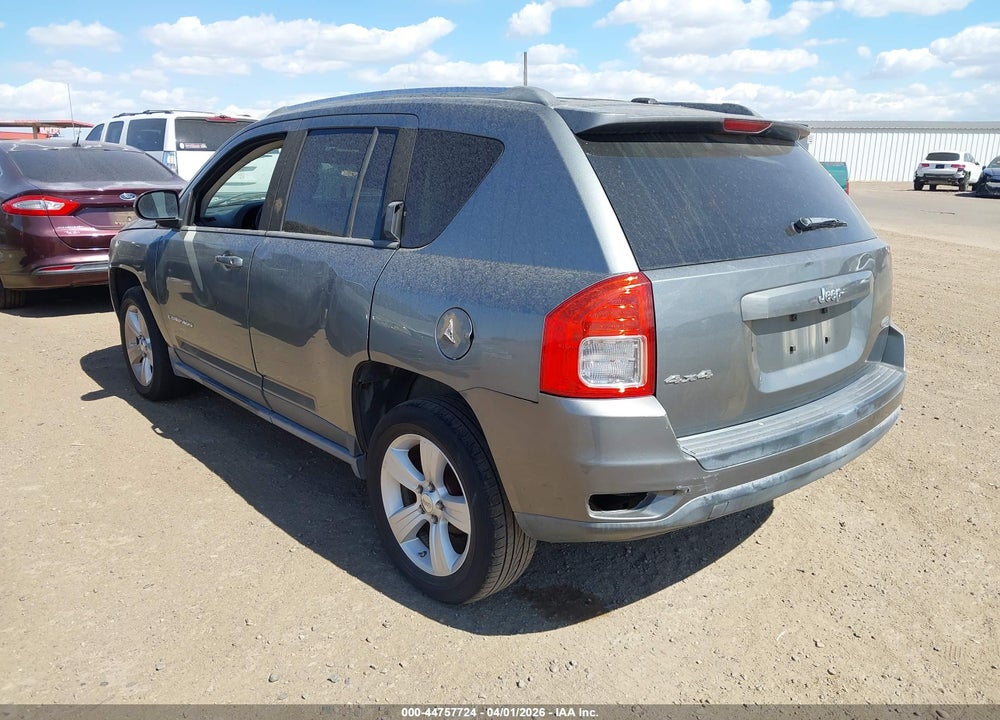 2012 JEEP COMPASS LATITUDE VIN: 1C4NJDEB2CD616297
