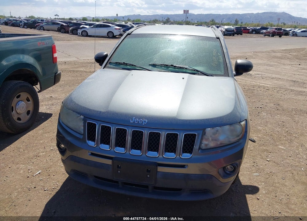 2012 JEEP COMPASS LATITUDE VIN: 1C4NJDEB2CD616297