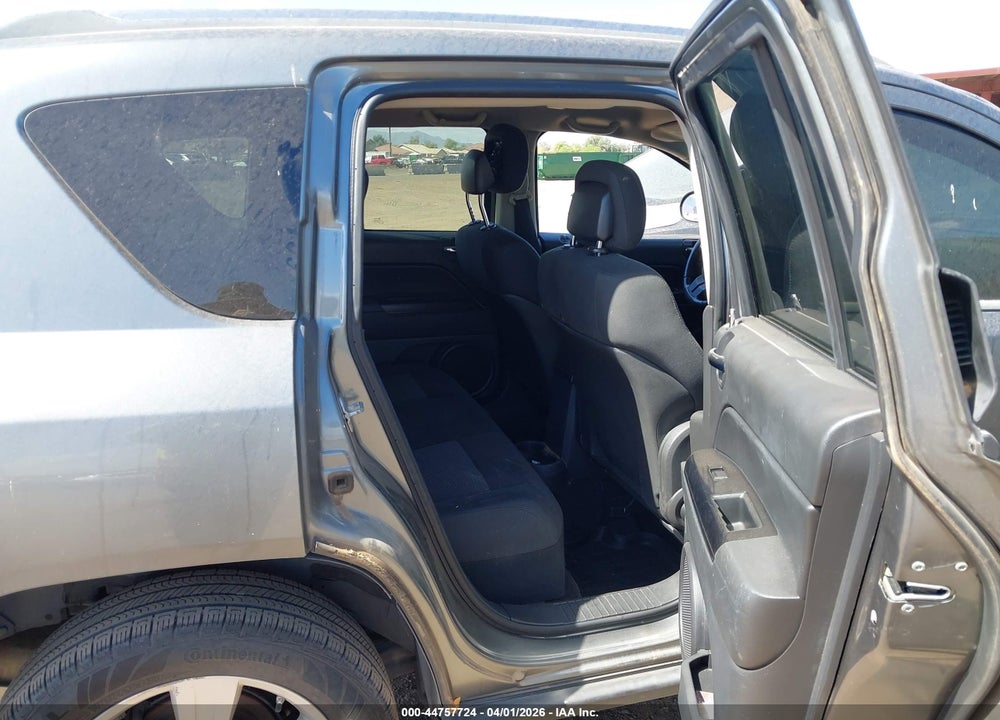2012 JEEP COMPASS LATITUDE VIN: 1C4NJDEB2CD616297