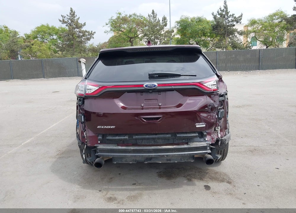 2017 FORD EDGE SEL VIN: 2FMPK3J94HBB16959