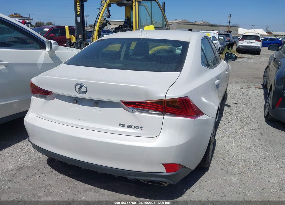 2017 LEXUS IS 200T VIN: JTHBA1D24H5039906