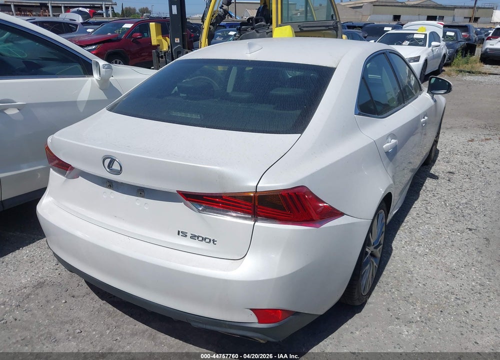 2017 LEXUS IS 200T VIN: JTHBA1D24H5039906