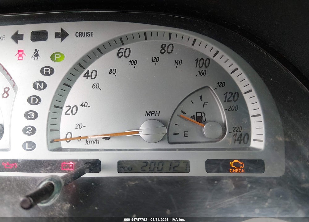 2003 TOYOTA CAMRY SE V6 VIN: 4T1BF32K33U558117