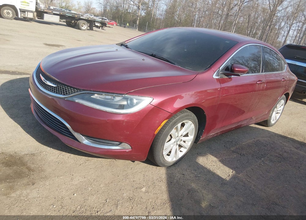 2016 CHRYSLER 200 LIMITED PLATINUM VIN: 1C3CCCAB0GN183746