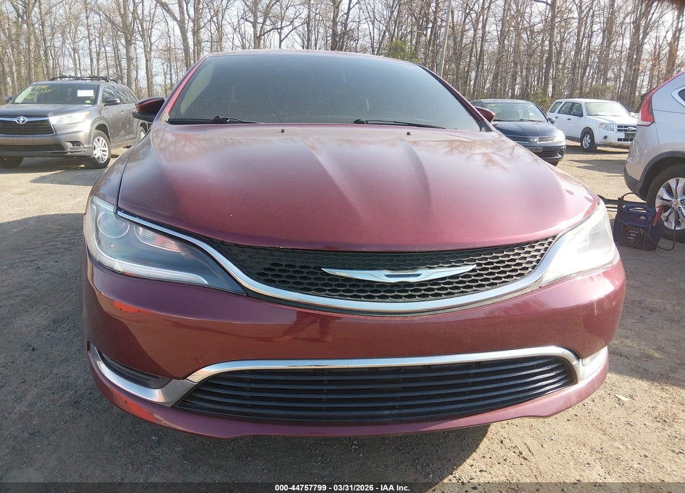 2016 CHRYSLER 200 LIMITED PLATINUM VIN: 1C3CCCAB0GN183746