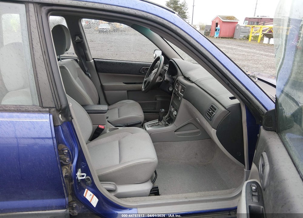 2003 SUBARU FORESTER X VIN: JF1SG63643H727824