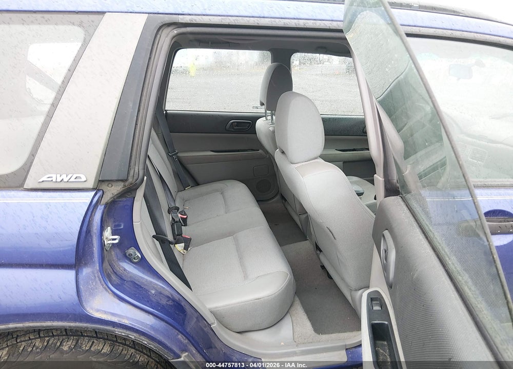 2003 SUBARU FORESTER X VIN: JF1SG63643H727824