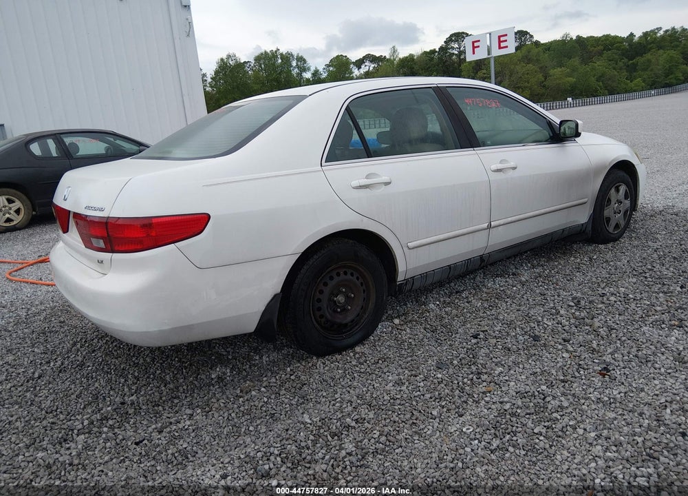 2005 HONDA ACCORD 2.4 LX VIN: 1HGCM56455A167997