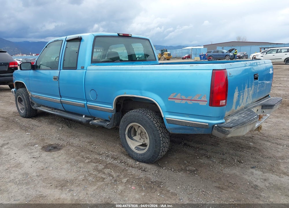 1995 CHEVROLET GMT-400 K1500 VIN: 1GCEK19HXSE258532
