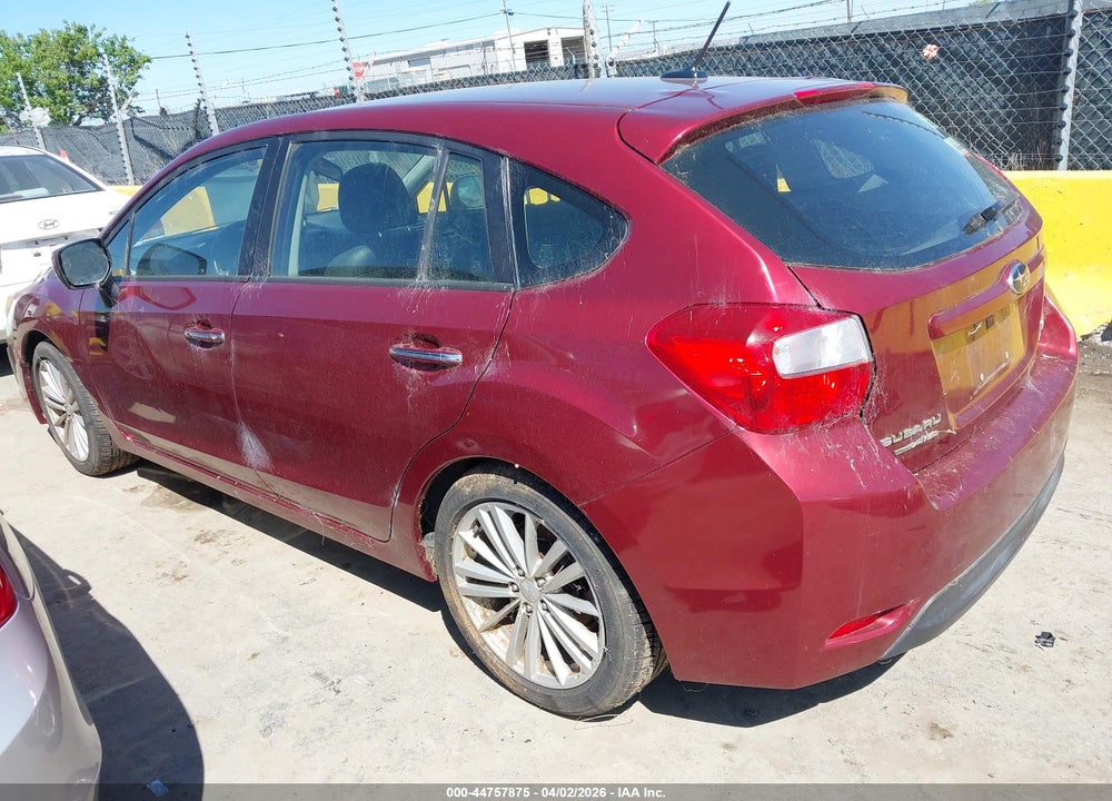 2012 SUBARU IMPREZA 2.0I LIMITED VIN: JF1GPAK61CH223340