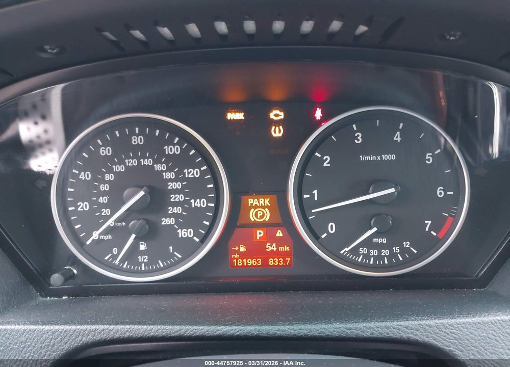 2008 BMW X5 4.8I VIN: 5UXFE835X8L165161