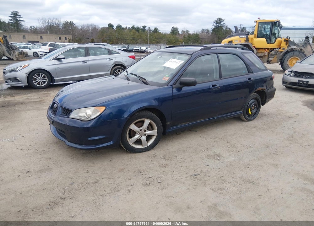 2006 SUBARU IMPREZA 2.5I VIN: JF1GG676X6G818929