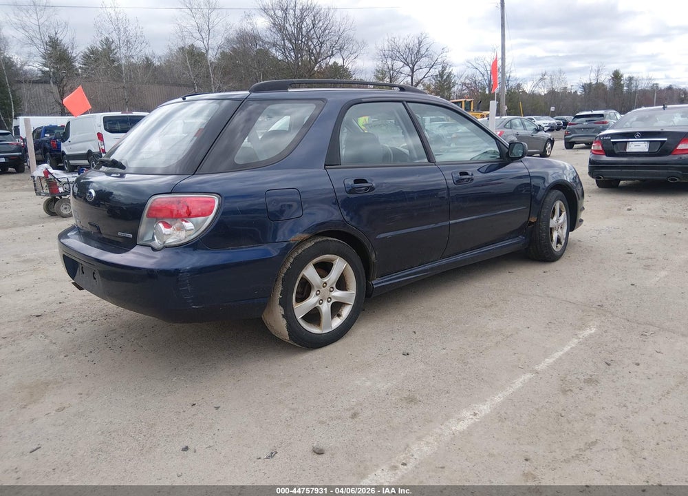 2006 SUBARU IMPREZA 2.5I VIN: JF1GG676X6G818929