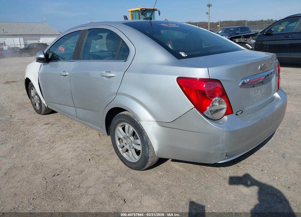 2014 CHEVROLET SONIC LT AUTO VIN: 1G1JC5SH6E4176698