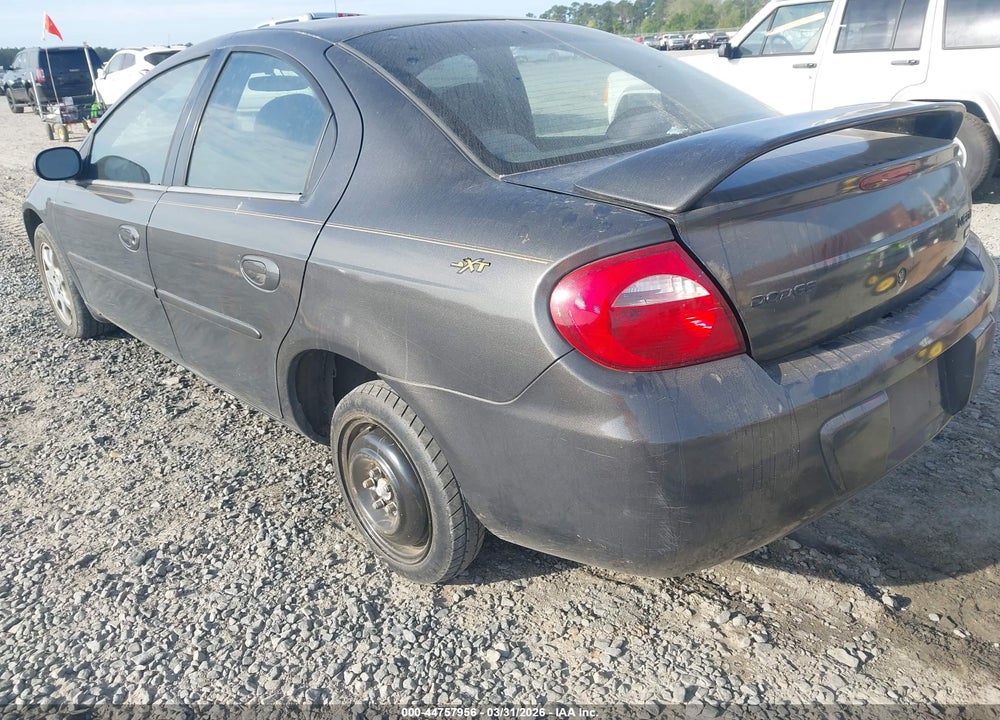 2004 DODGE NEON SXT VIN: 1B3ES56C94D582081