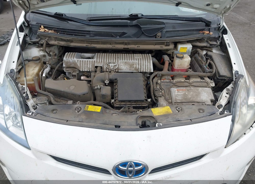2012 TOYOTA PRIUS PLUG-IN VIN: JTDKN3DP1C3028136