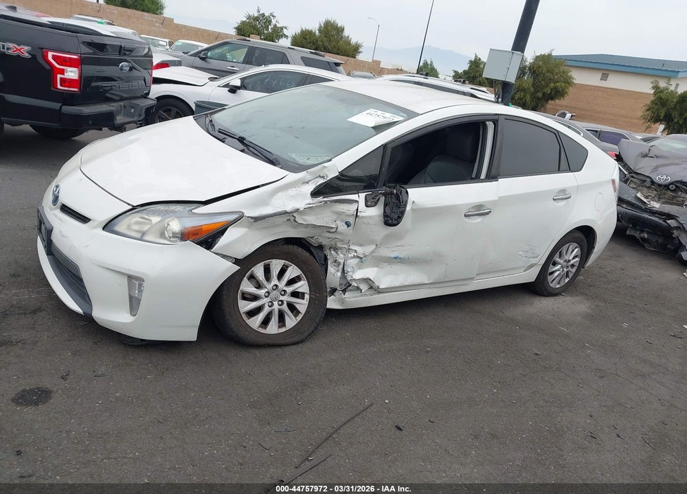 2012 TOYOTA PRIUS PLUG-IN VIN: JTDKN3DP1C3028136