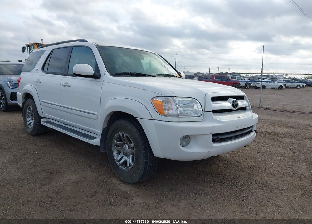 2005 TOYOTA SEQUOIA SR5 V8 VIN: 5TDZT34A05S244027