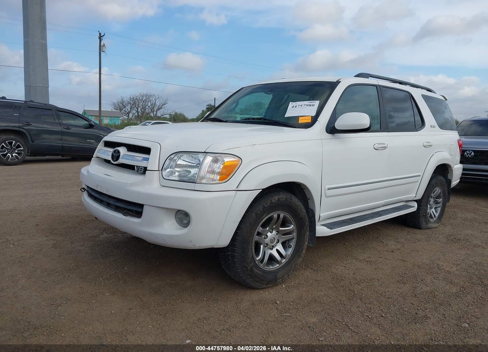 2005 TOYOTA SEQUOIA SR5 V8 VIN: 5TDZT34A05S244027