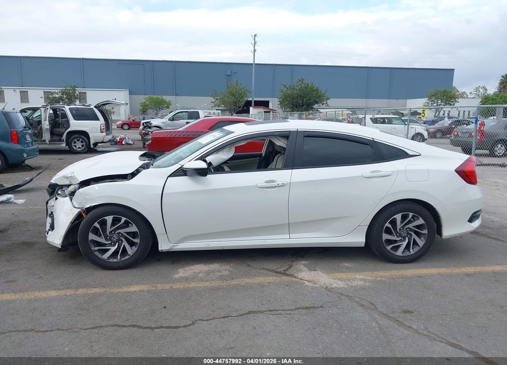 2016 HONDA CIVIC EX VIN: 19XFC2F77GE233408