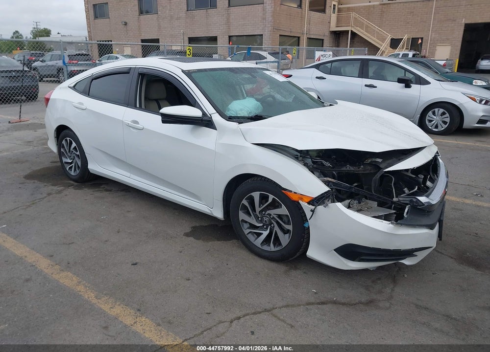 2016 HONDA CIVIC EX VIN: 19XFC2F77GE233408