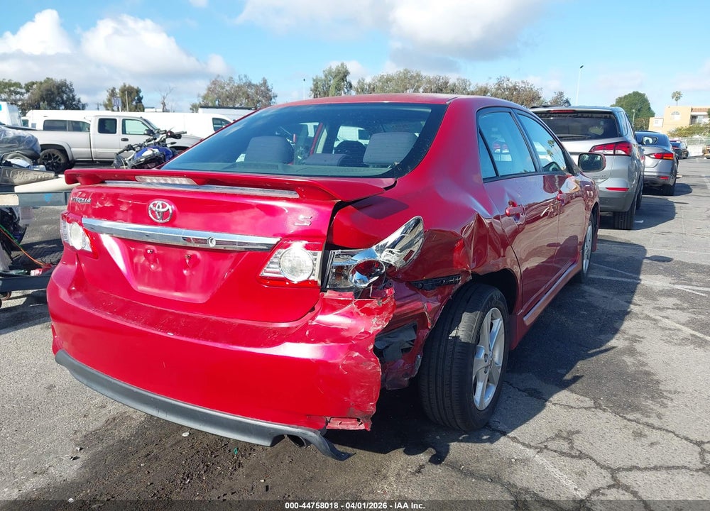 2013 TOYOTA COROLLA S VIN: 5YFBU4EE7DP221289