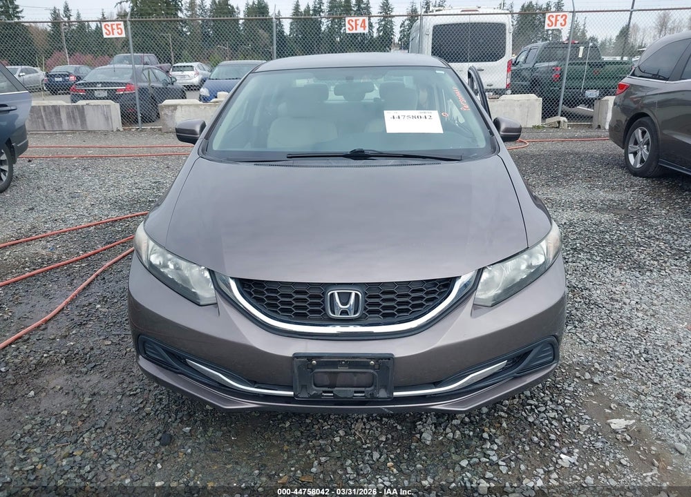 2014 HONDA CIVIC LX VIN: 2HGFB2F57EH533096